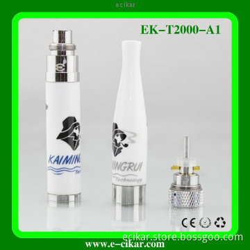 2014 best electronic cigarette E-cikar new modle T2000 ceramic e-cig